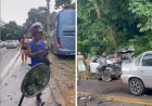 Acidente com ônibus em BR deixa um morto e um ferido na Bahia
