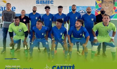 Seleção de Caetité avança para a final no Campeonato Sudoeste