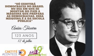 12 de julho: 123 anos de nascimento do educador Anísio Spínola Teixeira