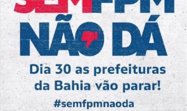 Prefeitura de Caetité adere à paralisação nacional nesta quarta-feira (30)