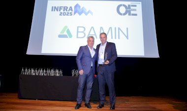BAMIN conquista prêmio por Excelência em Engenharia de Infraestrutura