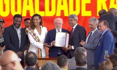 “Colocar no orçamento a pauta da Consciência Negra é muito importante”, afirma Jerônimo em cerimônia com Lula, em Brasília