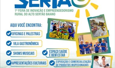 Caetité: Vem aí a Expo Sertão – 1ª Feira de Inovação e Empreendedorismo Rural do Alto Sertão Baiano
