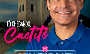 ACM Neto desembarca em Caetité neste sábado (26)