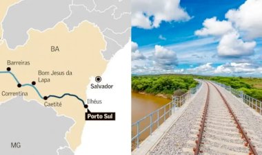 FIOL: Contrato para novo trecho de ferrovia na Bahia é publicado