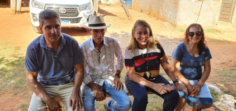 Vereador João Povo recebe a Deputada Fabíola Mansur neste domingo (03)