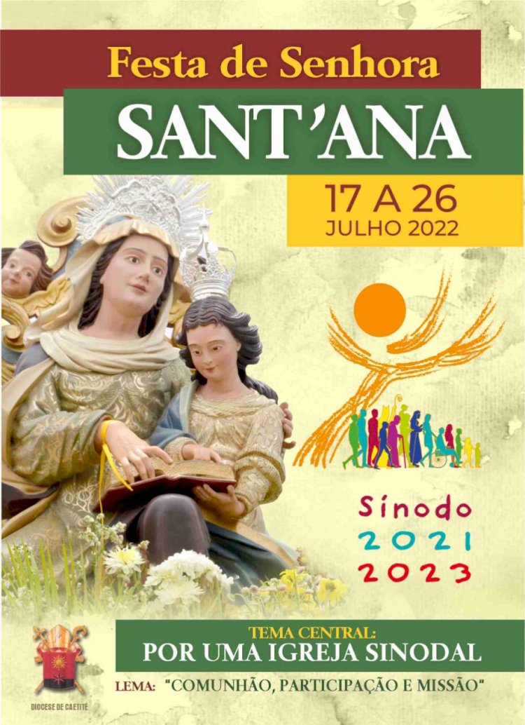 Diocese de Caetité dá início a Festa de Senhora Sant’Ana, padroeira do município