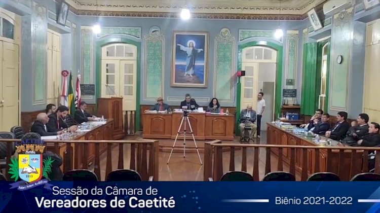 Caetité: Confira a pauta da Sessão Ordinária desta quinta-feira (08/12)
