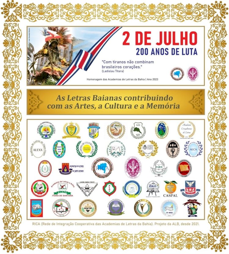 Academia Caetiteense de Letras no Bicentenário da Independência, em Salvador