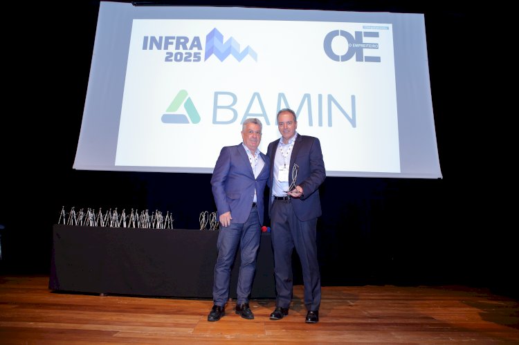BAMIN conquista prêmio por Excelência em Engenharia de Infraestrutura