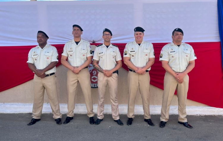 94ª CIPM parabeniza os novos Sargentos da Polícia Militar