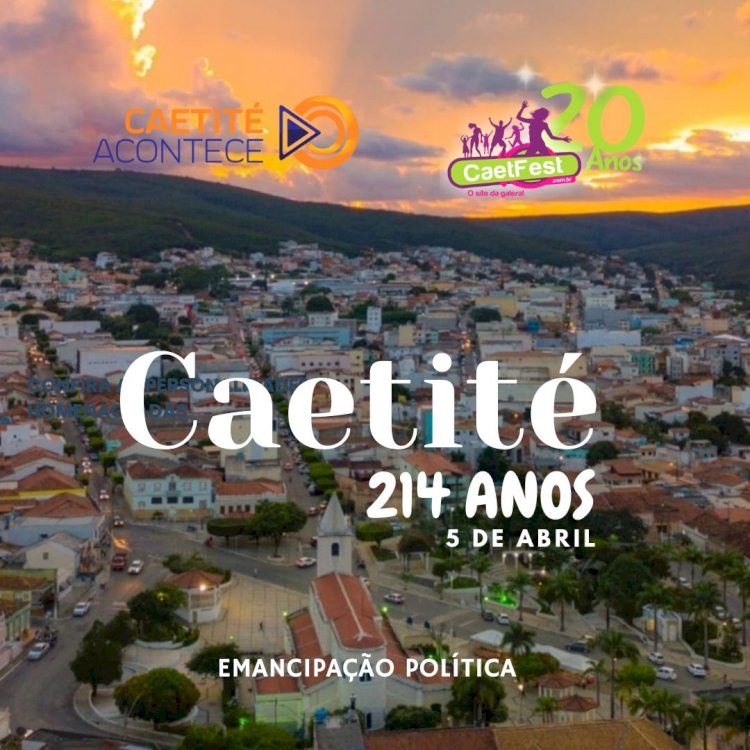 214 ANOS DE EMANCIPAÇÃO POLÍTICA DE CAETITÉ