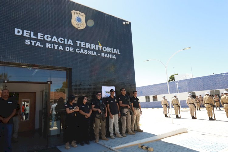 Oeste baiano tem a oitava unidade integrada de segurança inaugurada; investimento chega a R$ 3 milhões
