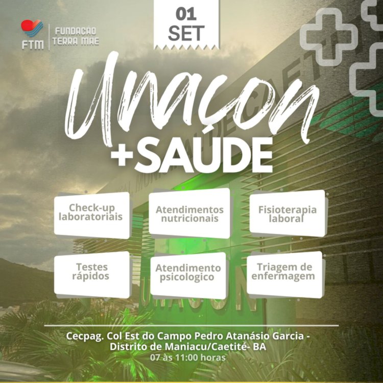 3ª edição do projeto “UNACON Mais Saúde” acontece no distrito de Maniaçu em Caetité