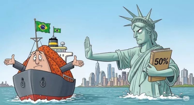 Tarifas de 50% comprometem competitividade da mineração brasileira no mercado americano