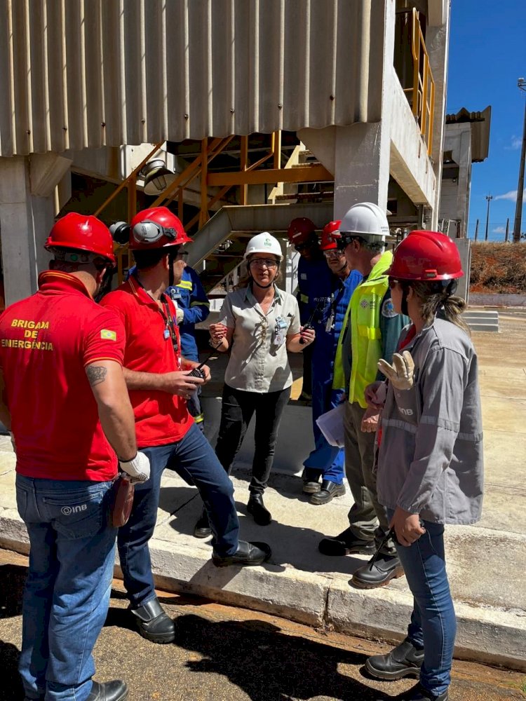 INB Caetité realiza simulado de emergência com participação inédita de três órgãos fiscalizadores