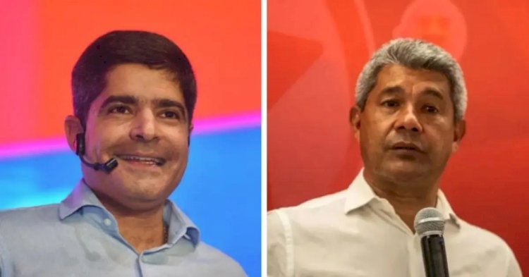 Quaest: ACM Neto aparece com 41% e Jerônimo Rodrigues tem 34% na disputa pelo governo da Bahia em 2026