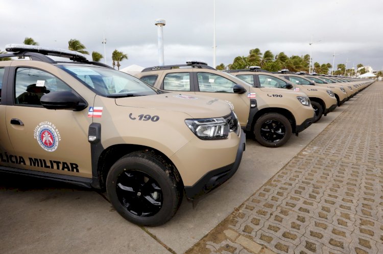 Com mais 120 viaturas entregues pelo Estado, policiamento ostensivo e ações de inteligência são ampliados em Salvador, RMS e interior