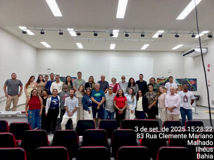 BAMIN realiza Oficina de Roteiros Turísticos no Litoral Norte de Ilhéus