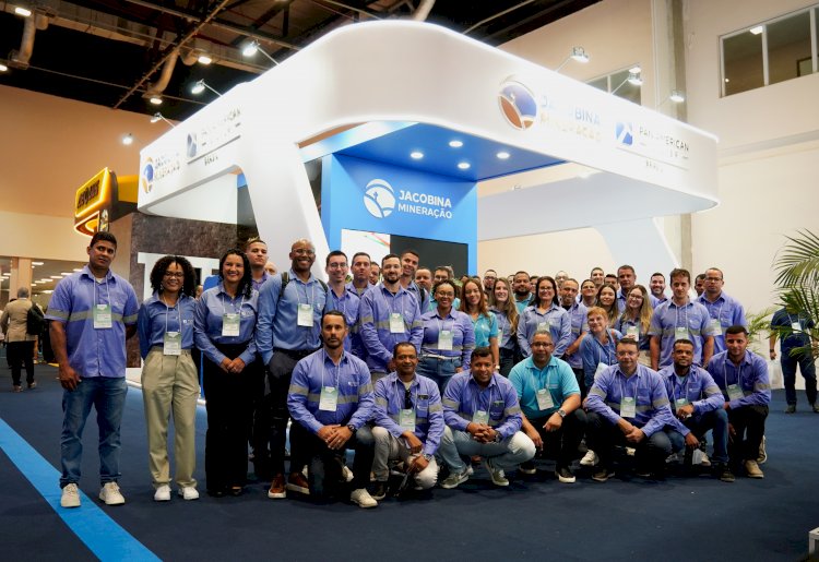 Centenas de pessoas visitam estande da Jacobina Mineração Pan American Silver na EXPOSIBRAM 2025