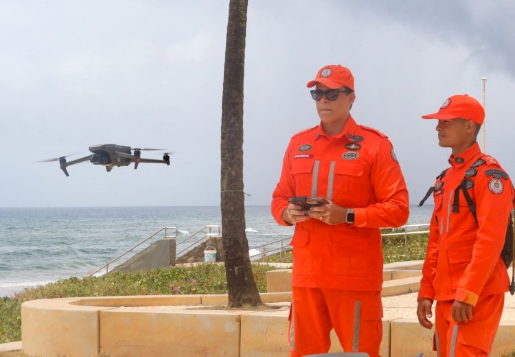Operação Verão reforça resgates aquáticos com uso de aeronaves no litoral da Bahia