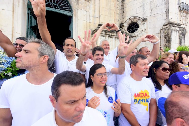 ”Este ano marca o início de uma nova história para os baianos”, diz ACM Neto na Lavagem do Bonfim