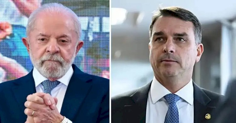 AtlasIntel: Flávio Bolsonaro aparece pela primeira vez à frente de Lula em uma simulação de segundo turno