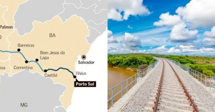 FIOL: Contrato para novo trecho de ferrovia na Bahia é publicado