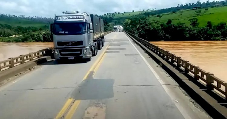 Dnit anuncia novas regras de tráfego na ponte sobre o Rio Jequitinhonha em Itapebi a partir de segunda