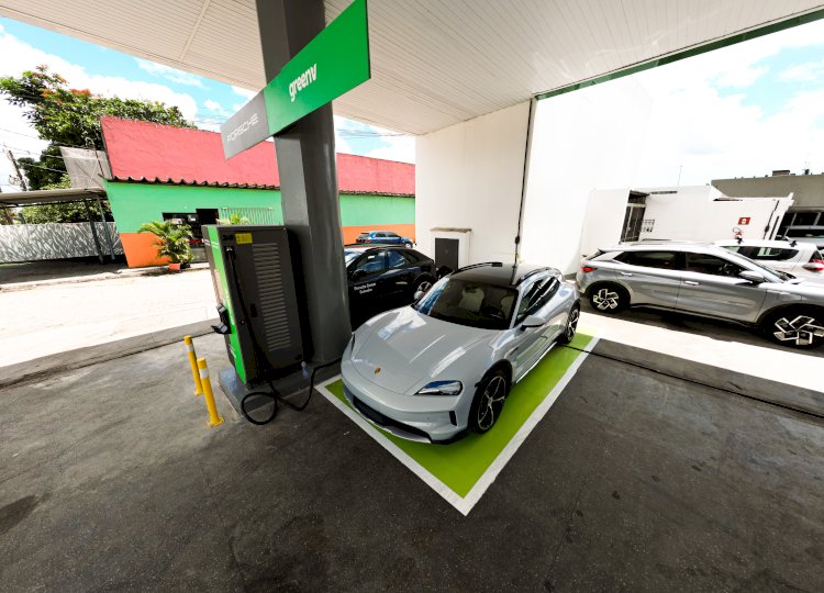 Porsche disponibiliza ponto de carregamento rápido exclusivo em Feira de Santana (BA)