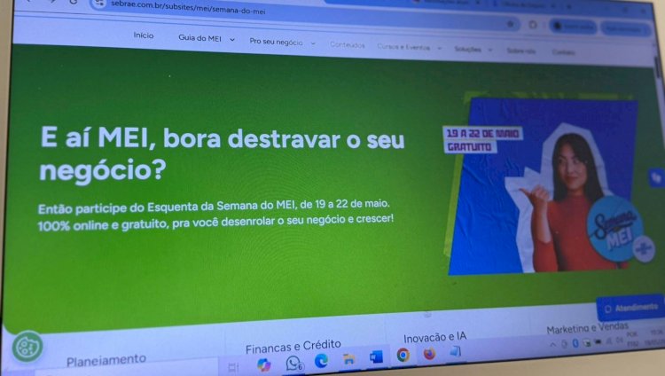 Sebrae promove “Esquenta” da Semana do MEI com programação online e gratuita a partir de terça-feira (19