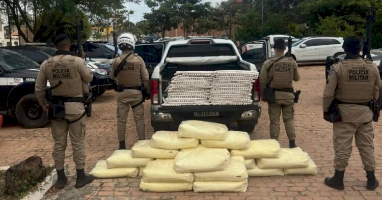 PM apreende meia tonelada de explosivos e prende motorista na Chapada Diamantina