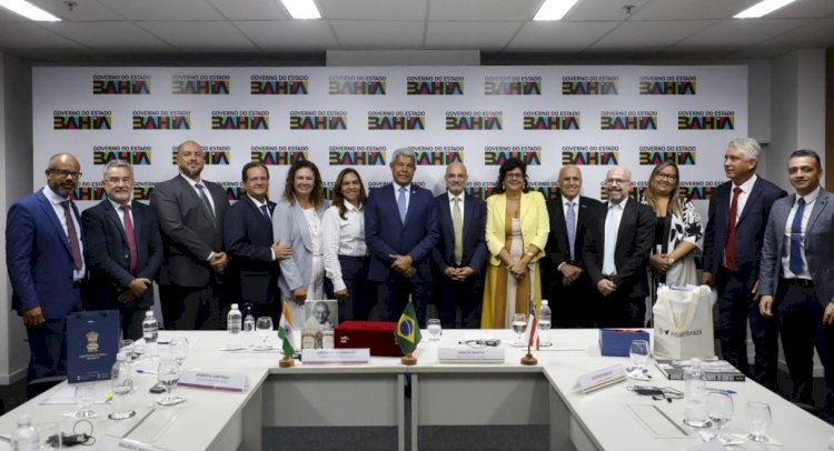 Bahia fortalece relações com a Índia em busca de investimentos e desenvolvimento econômico