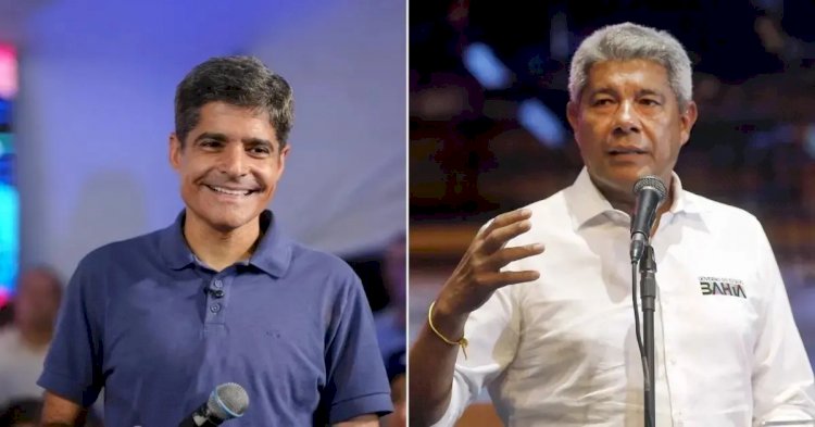 Real Time: ACM Neto e Jerônimo empatam no 1º e no 2º turnos na disputa pelo governo da Bahia