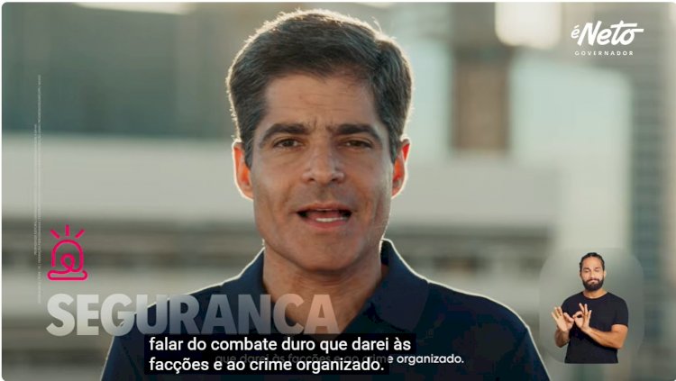 Em programa eleitoral, ACM Neto destaca plano para recuperar territórios dominados pelo crime